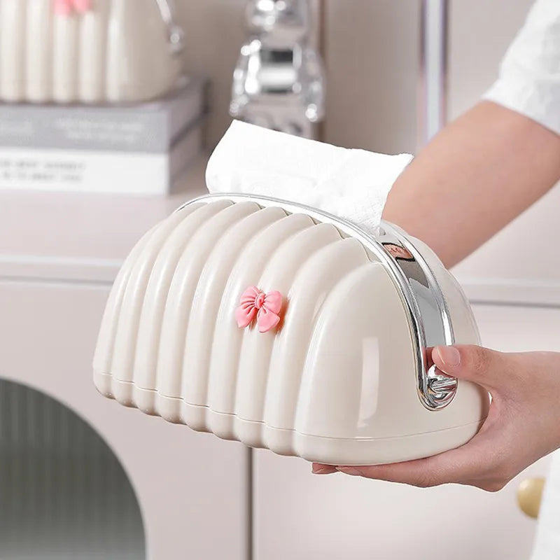 Shell Tissue Box Beautiful Decorative Tissue Holder