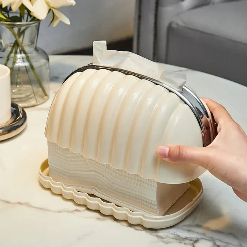 Shell Tissue Box Beautiful Decorative Tissue Holder
