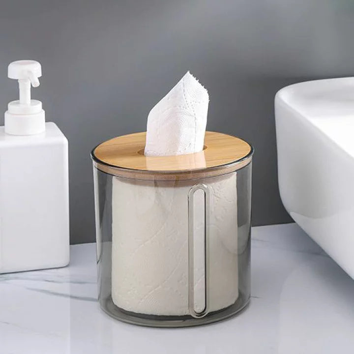 Transparent Acrylic Tissue Holder Modern Tabletop Tissue Box